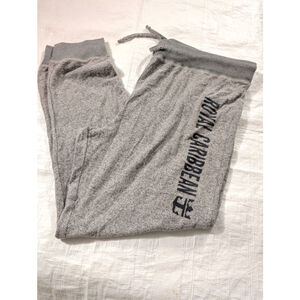 NWT $50 Caribbean Heather Gray Lounge Joggers PLus Size 2X 2XL XX Soft‎ Stretch